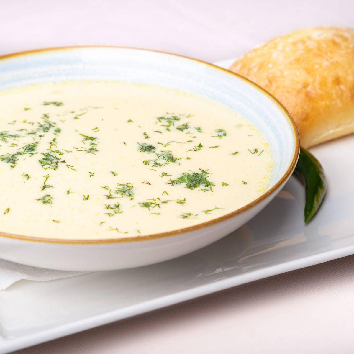 Ciorba de Pui a la Grec